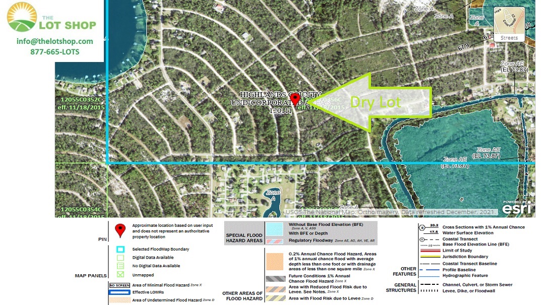 Lot For Sale 1193 LEISURE LAKES NORTHEAST Highlands FL 0.410 acres